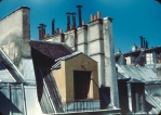 Paris roofs from my room, 34-Hôtel de l’Academie (where Hews McCann, Jr. lived while attending the Ecole de Beaus Arts).