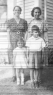 1940 L-R Mary Cunha Rogers, Mary Rogers Collins, Elizabeth Collins age 4, Ed Collins Jr. age 7