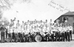 1949 Farm and Trade school band, Ed Collins, Jr. in second row 4th from left