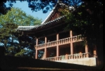 Chang Duk Palace balcony
