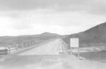 Imgin River, Libby Bridge going to North Korea, 1954