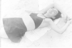 Cecile Nelken (McCann), age 26 at Lake Ponchatrain 1943